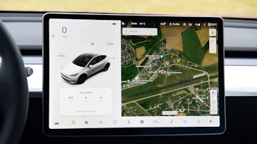 Tesla Model Y - sat-nav