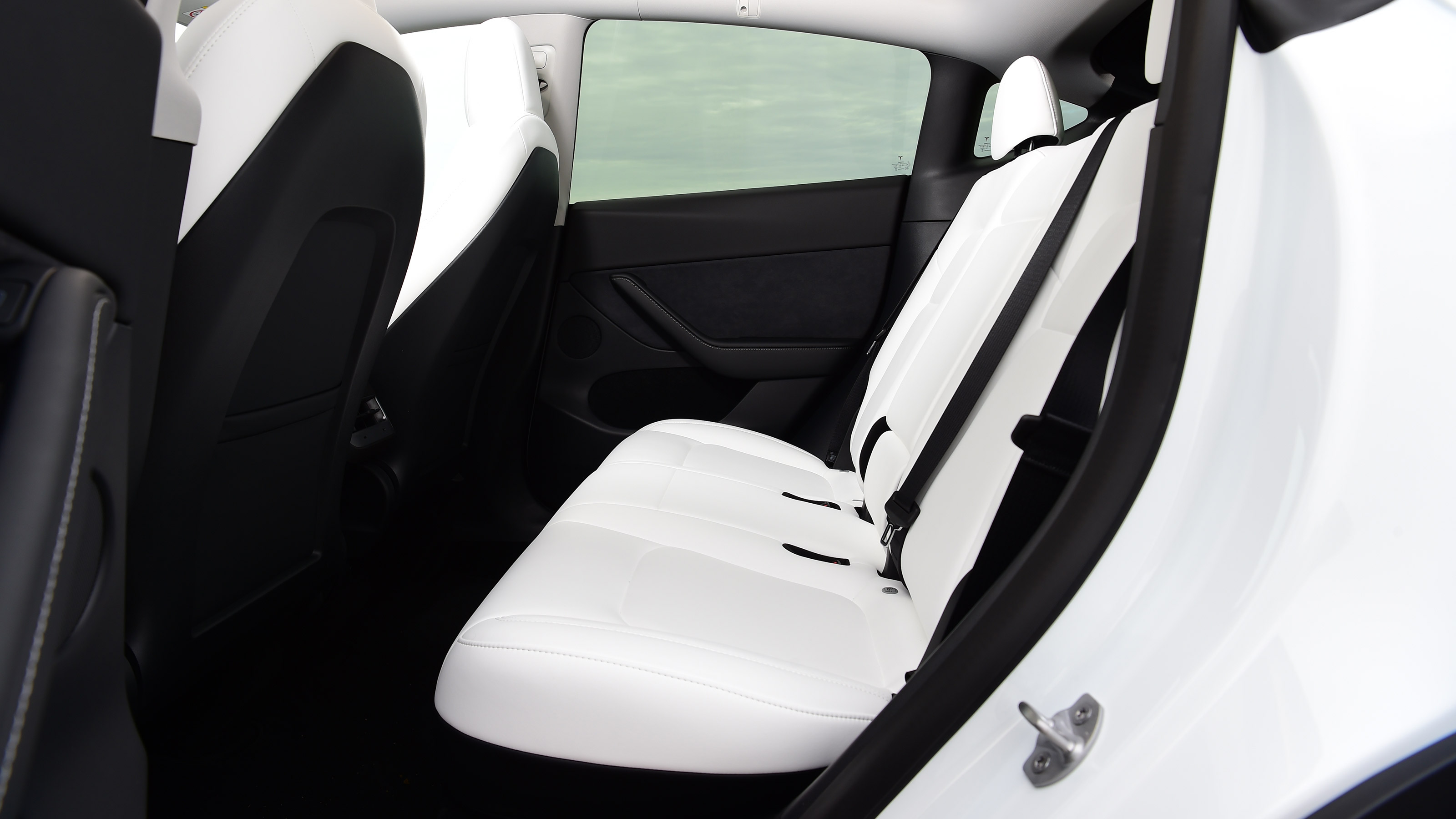 Tesla Model Y - rear seats