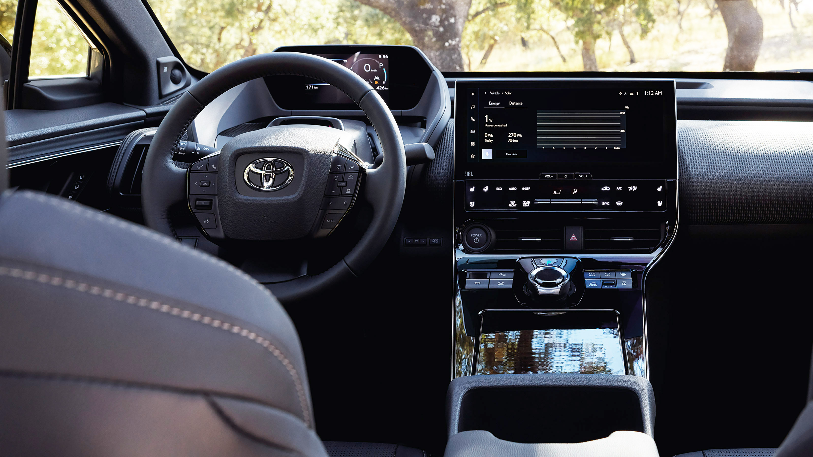 Toyota bZ4x - dash
