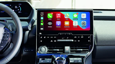 Toyota bZ4x - infotainment