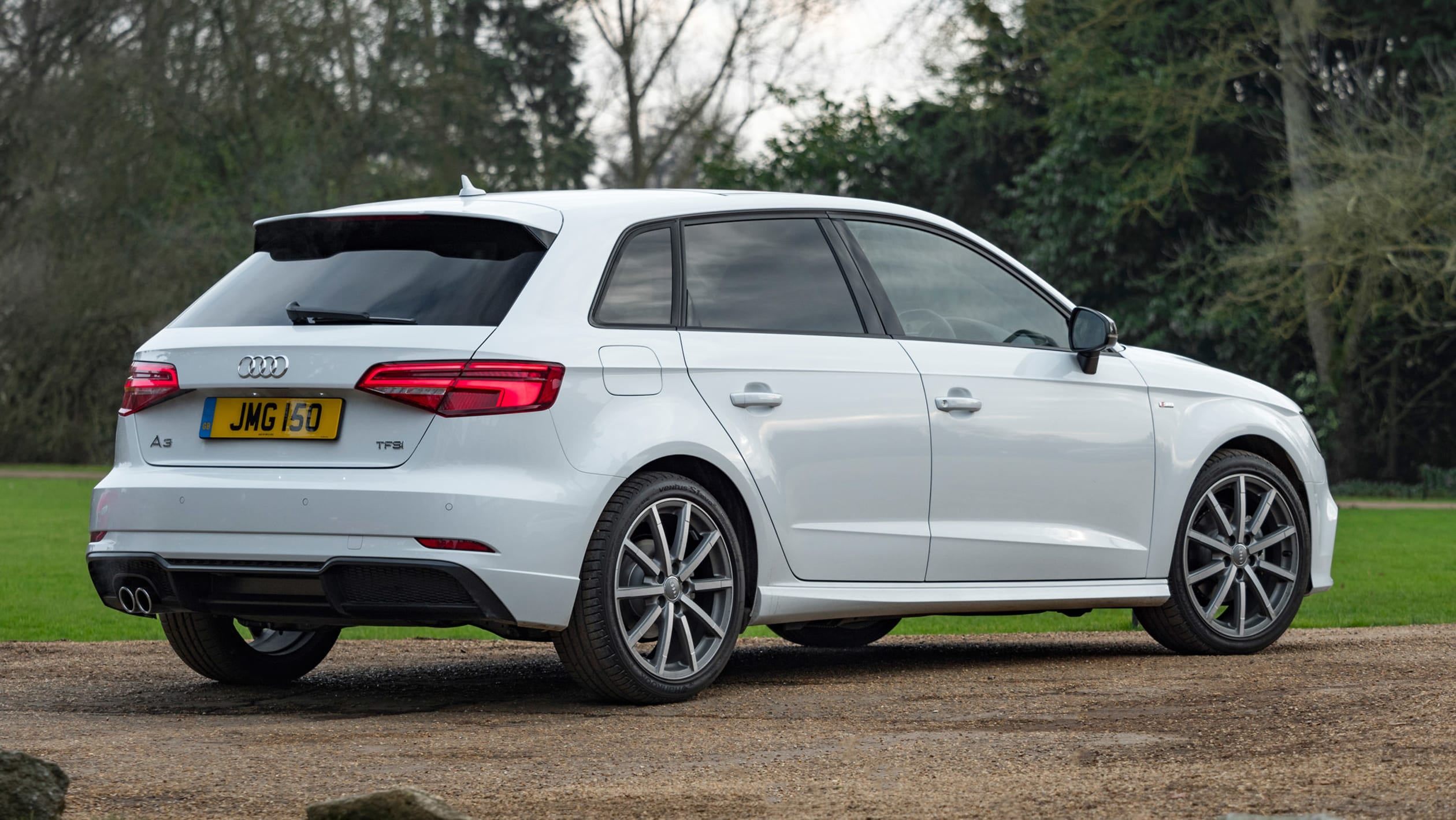 Used Audi A3 Mk3 - white rear