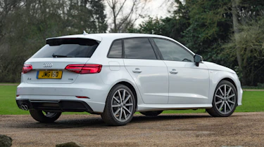 Used Audi A3 Mk3 - white rear