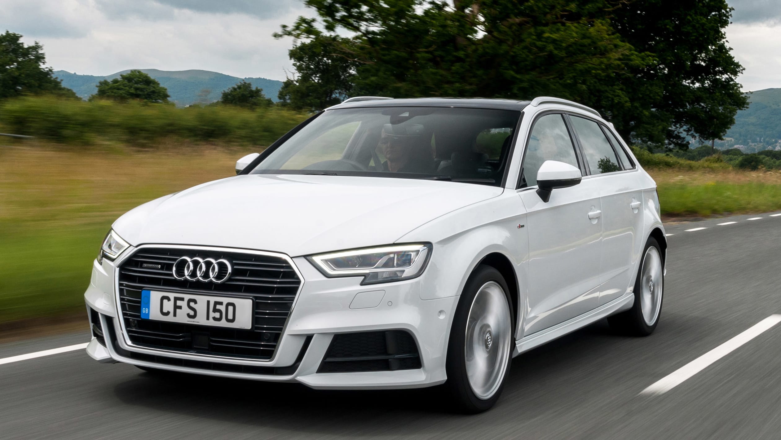 Used Audi A3 Mk3 - front action