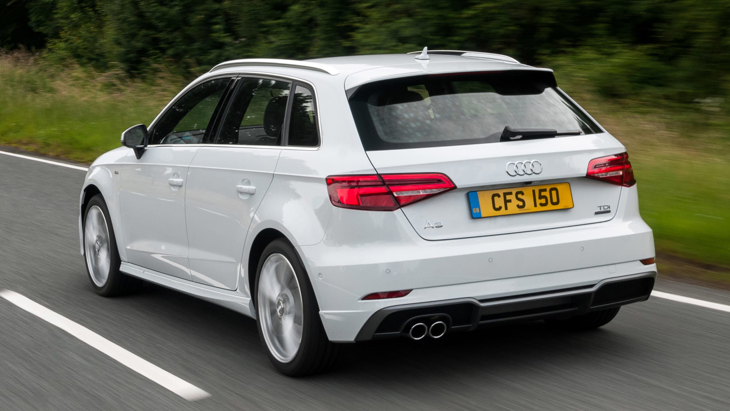 Used Audi A3 Mk3 - rear action