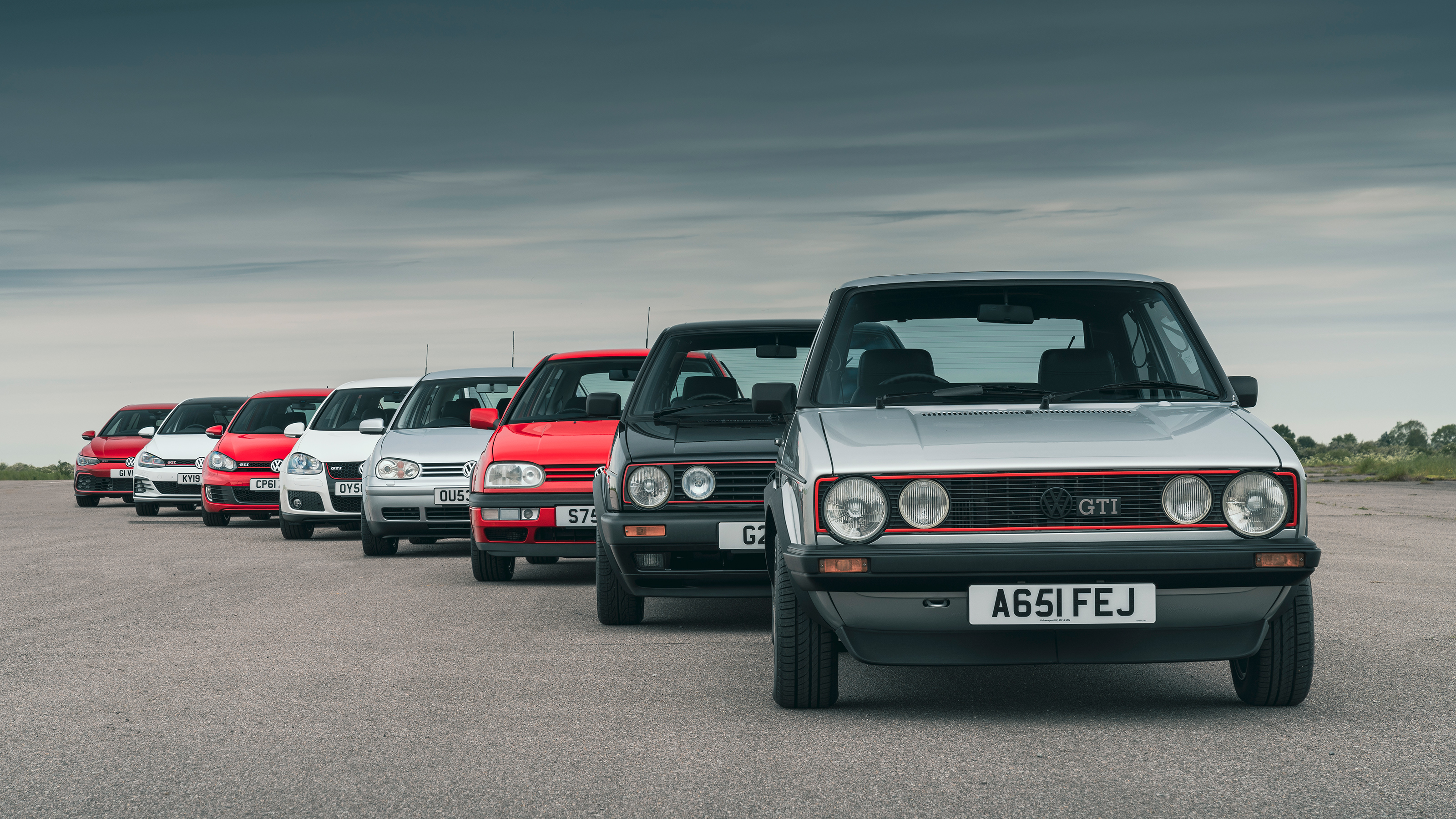 Volkswagen Golf GTI - every generation