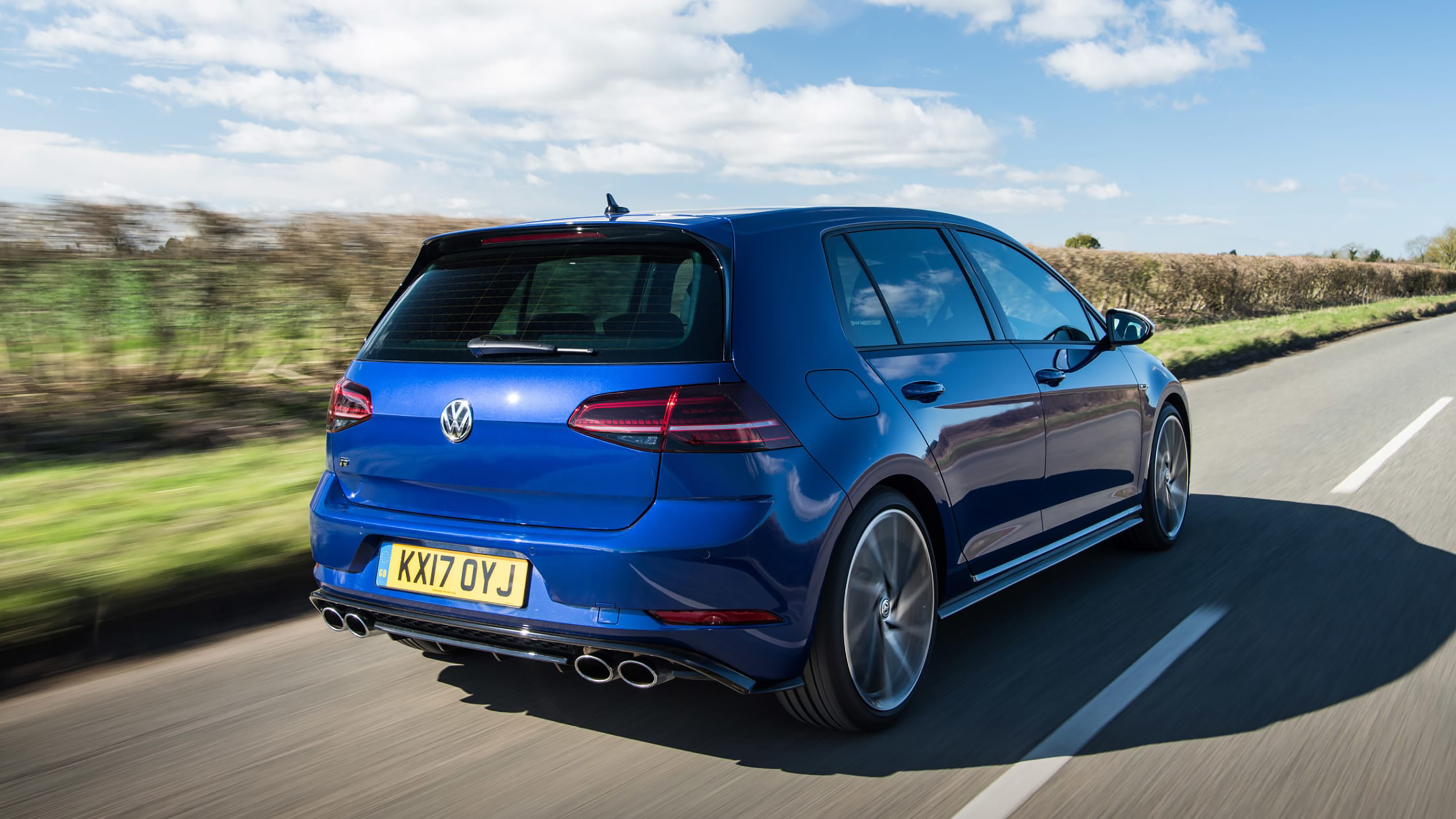 VW Golf R - rear