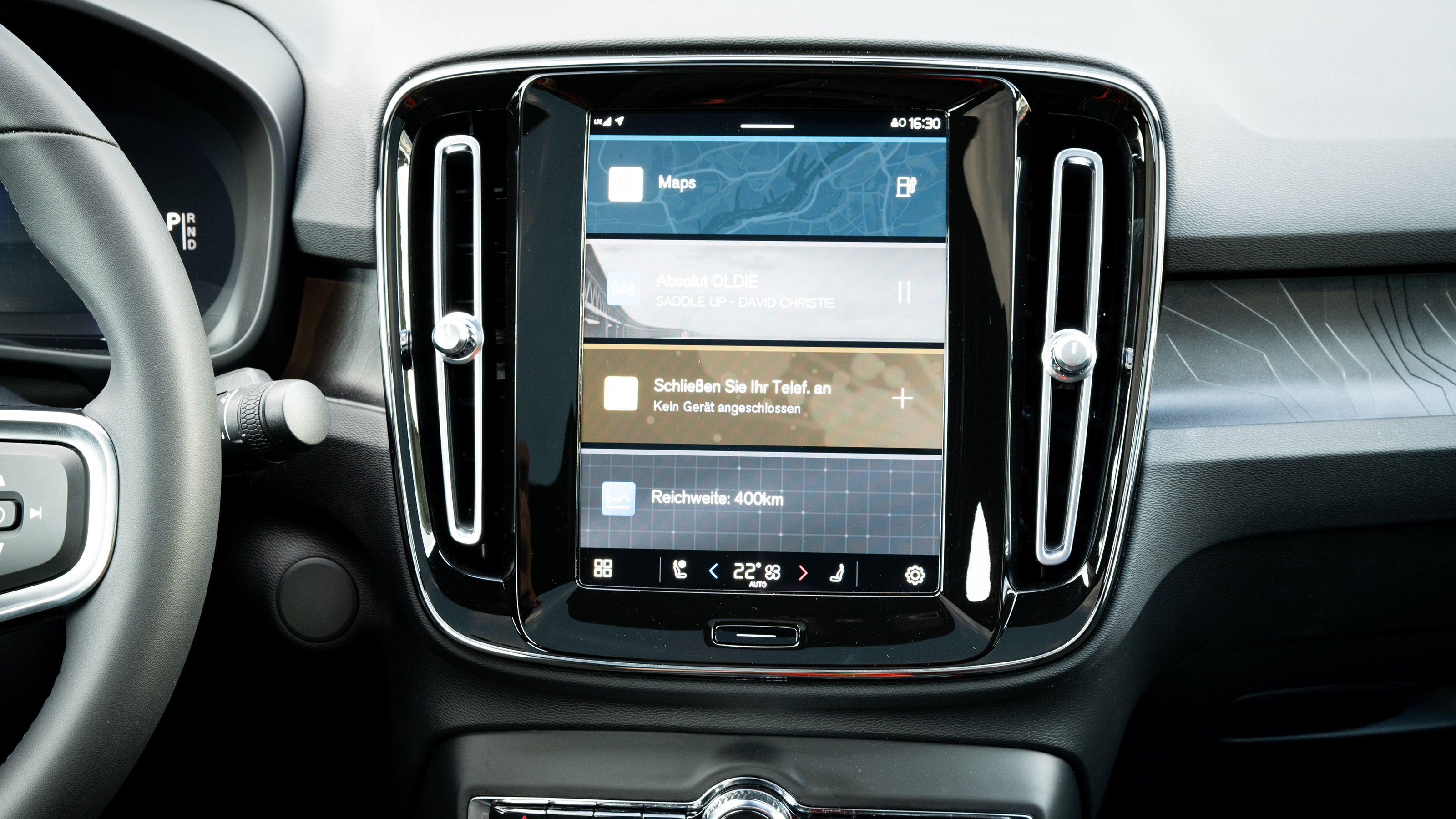 Volvo C40 - sat-nav