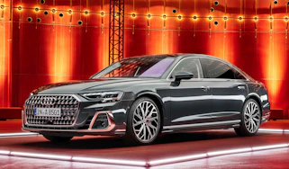 Audi A8 facelift - front