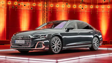 Audi A8 facelift - front