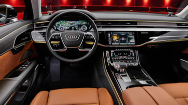 Audi A8 facelift - dash