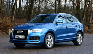 Audi Q3 Mk1 facelift - front static