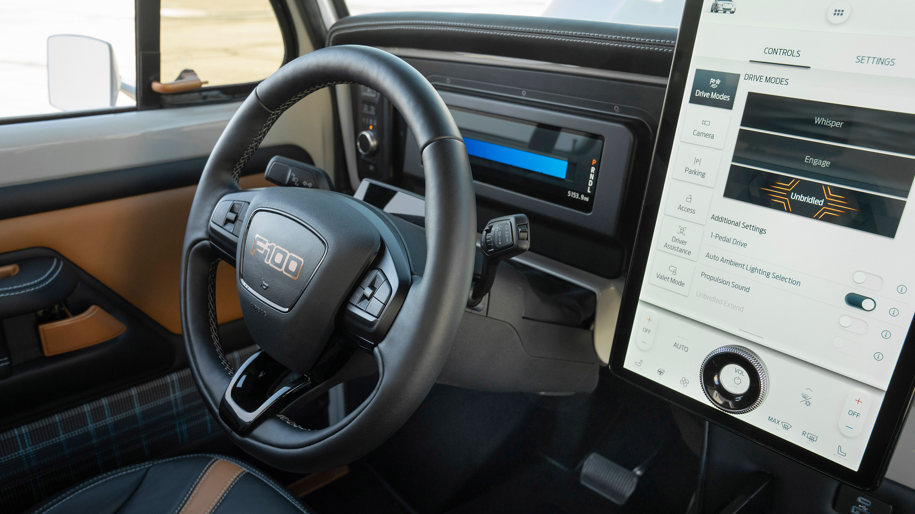 Ford F-100 Eluminator - interior