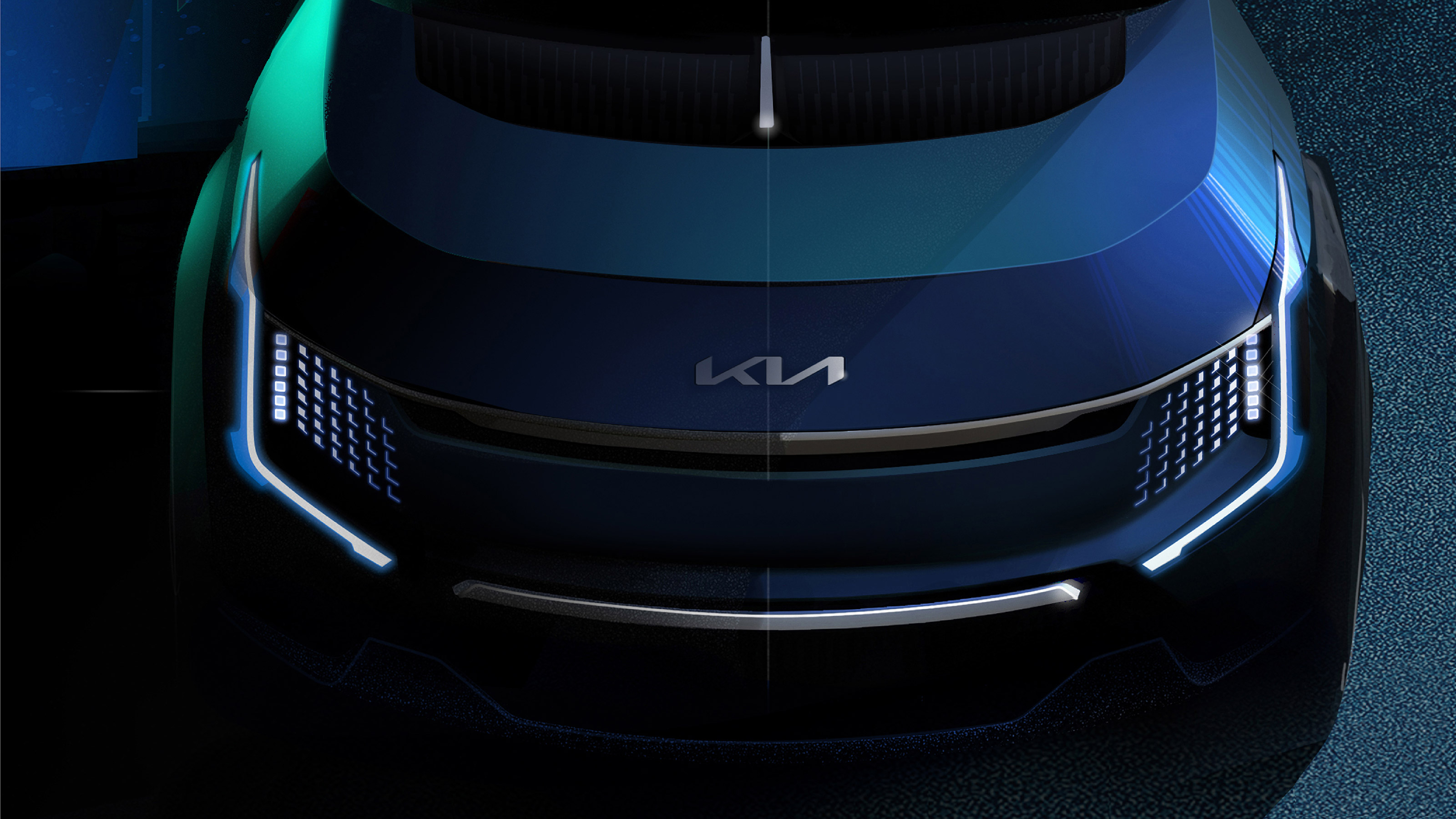 Kia Concept EV9 - full front teaser