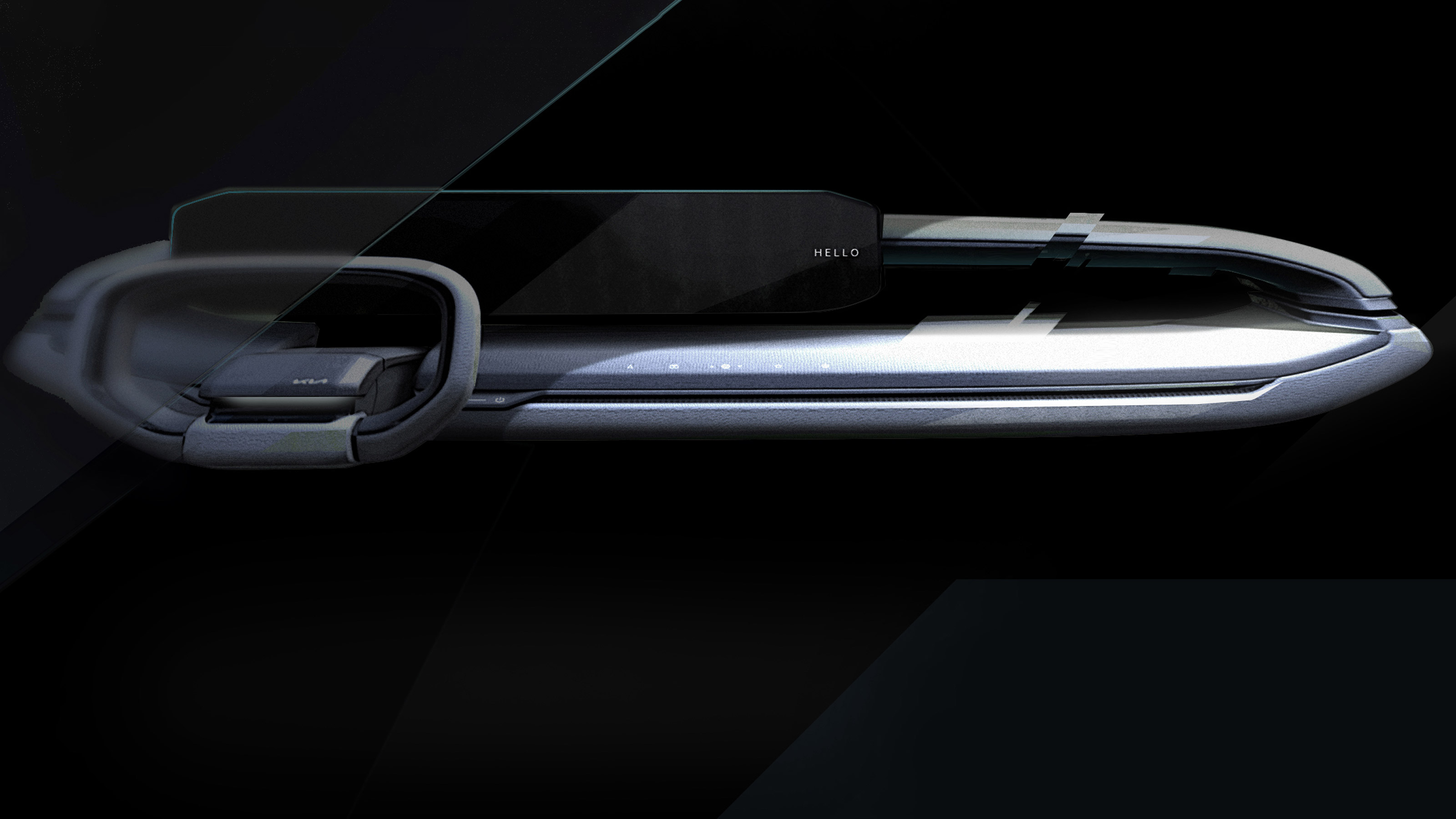 Kia Concept EV9 - dashboard teaser
