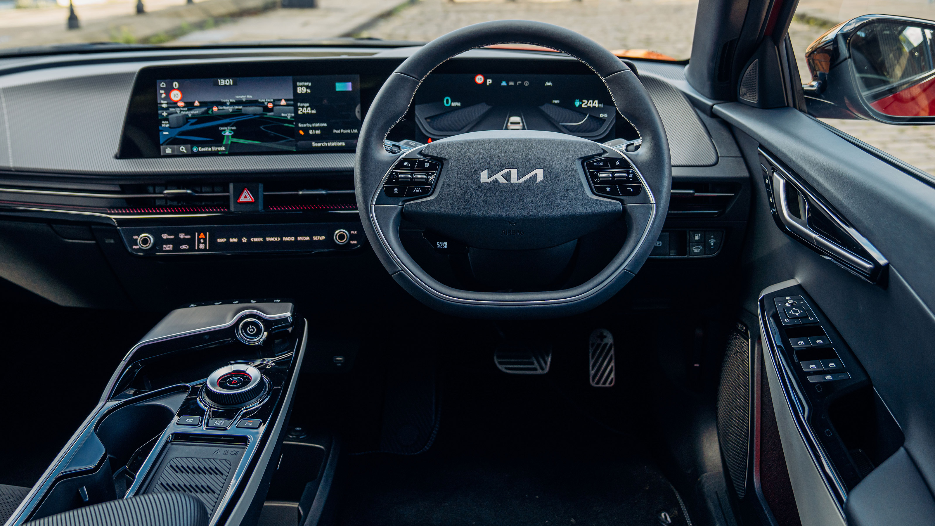 Kia EV6 AWD - dash