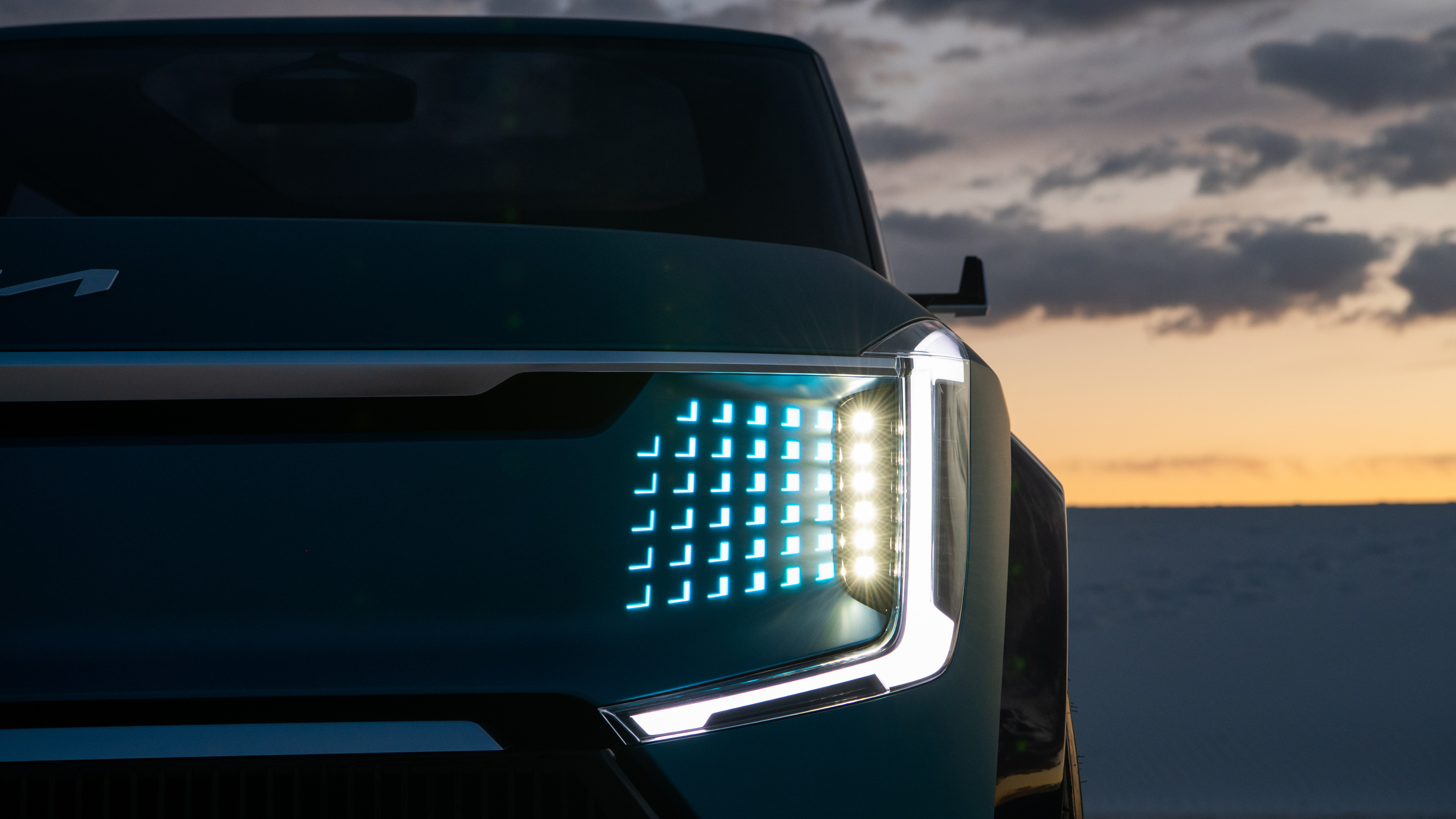 Kia EV9 Concept - headlight