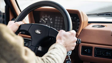Kingsley ULEZ Range Rover Classic - steering wheel
