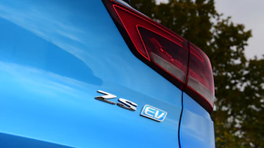 MG ZS EV - rear badge