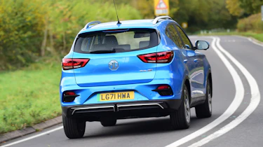 MG ZS EV - rear cornering