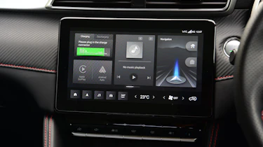 MG ZS EV - infotainment