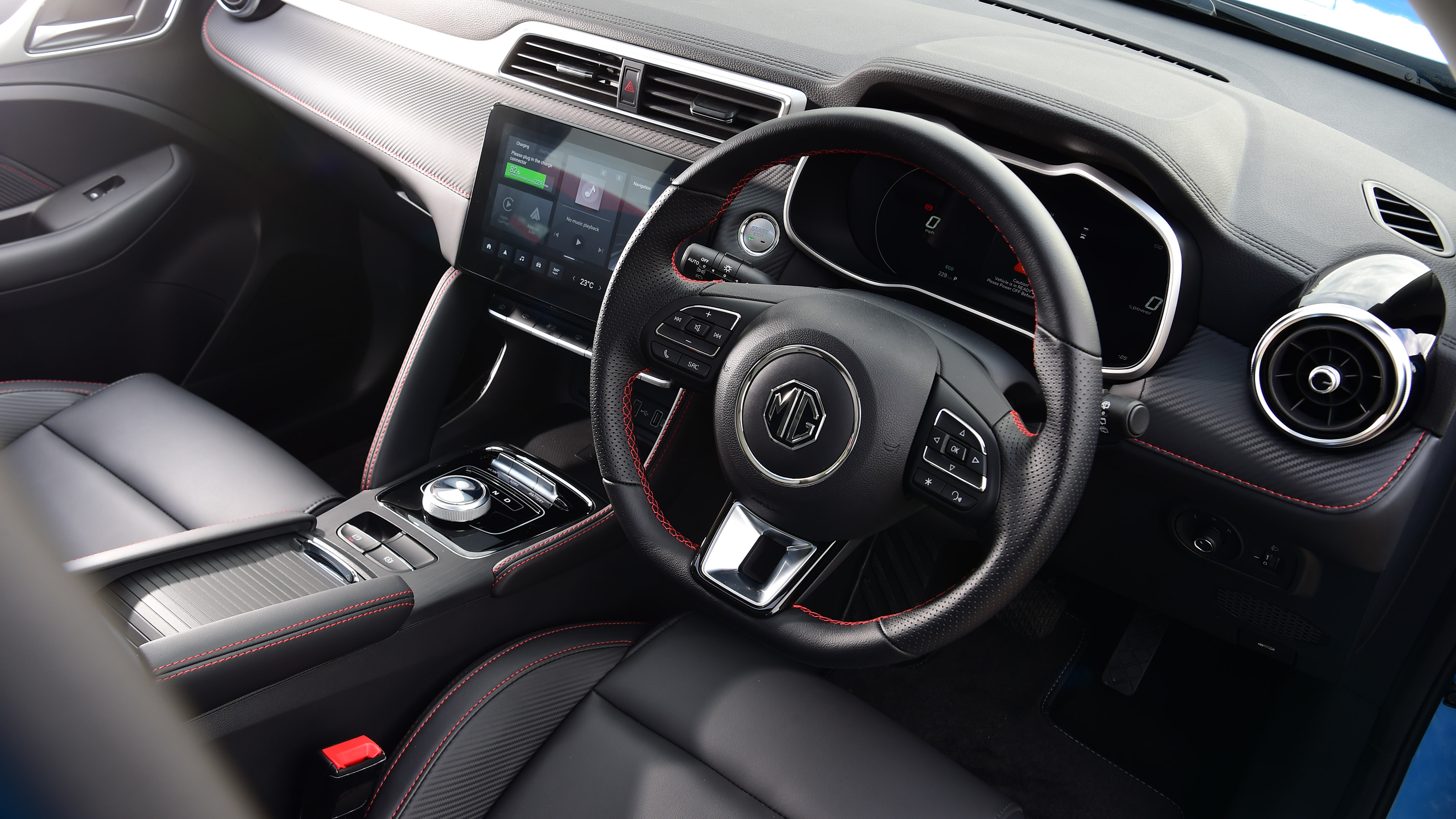 MG ZS EV - cabin