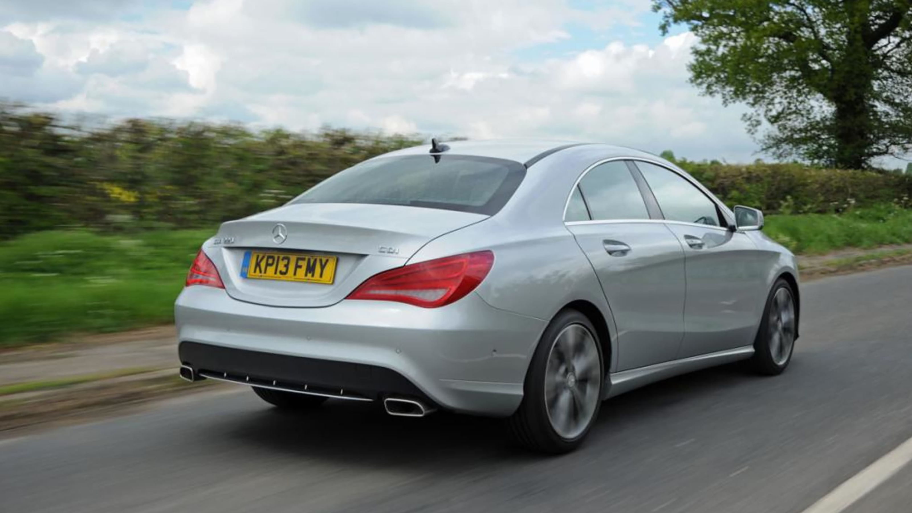 Mercedes CLA Mk1 - rear