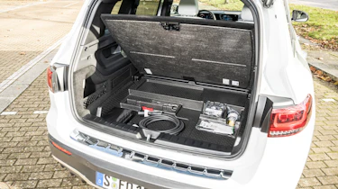 Mercedes EQB - boot detail