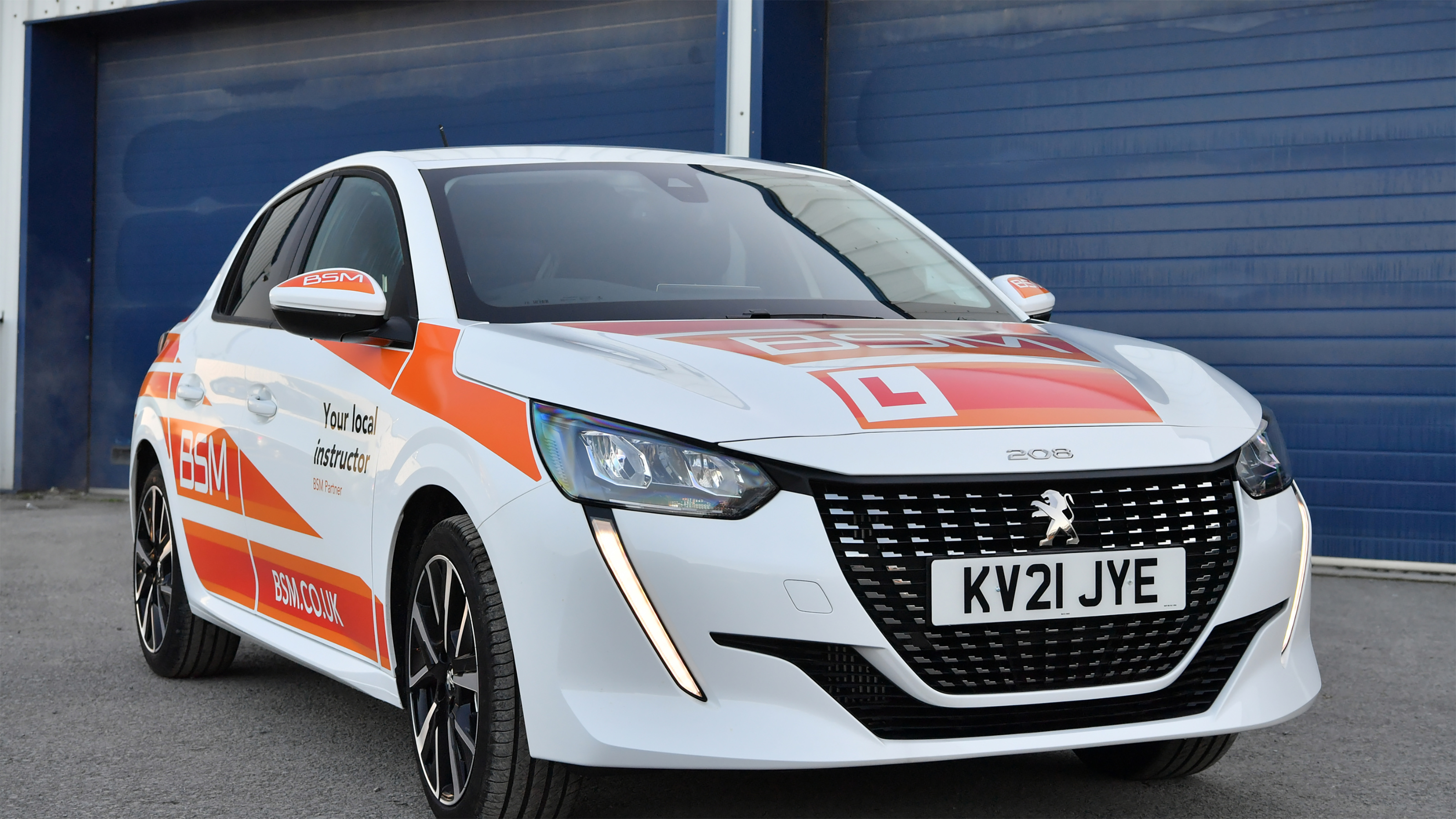 learner car front