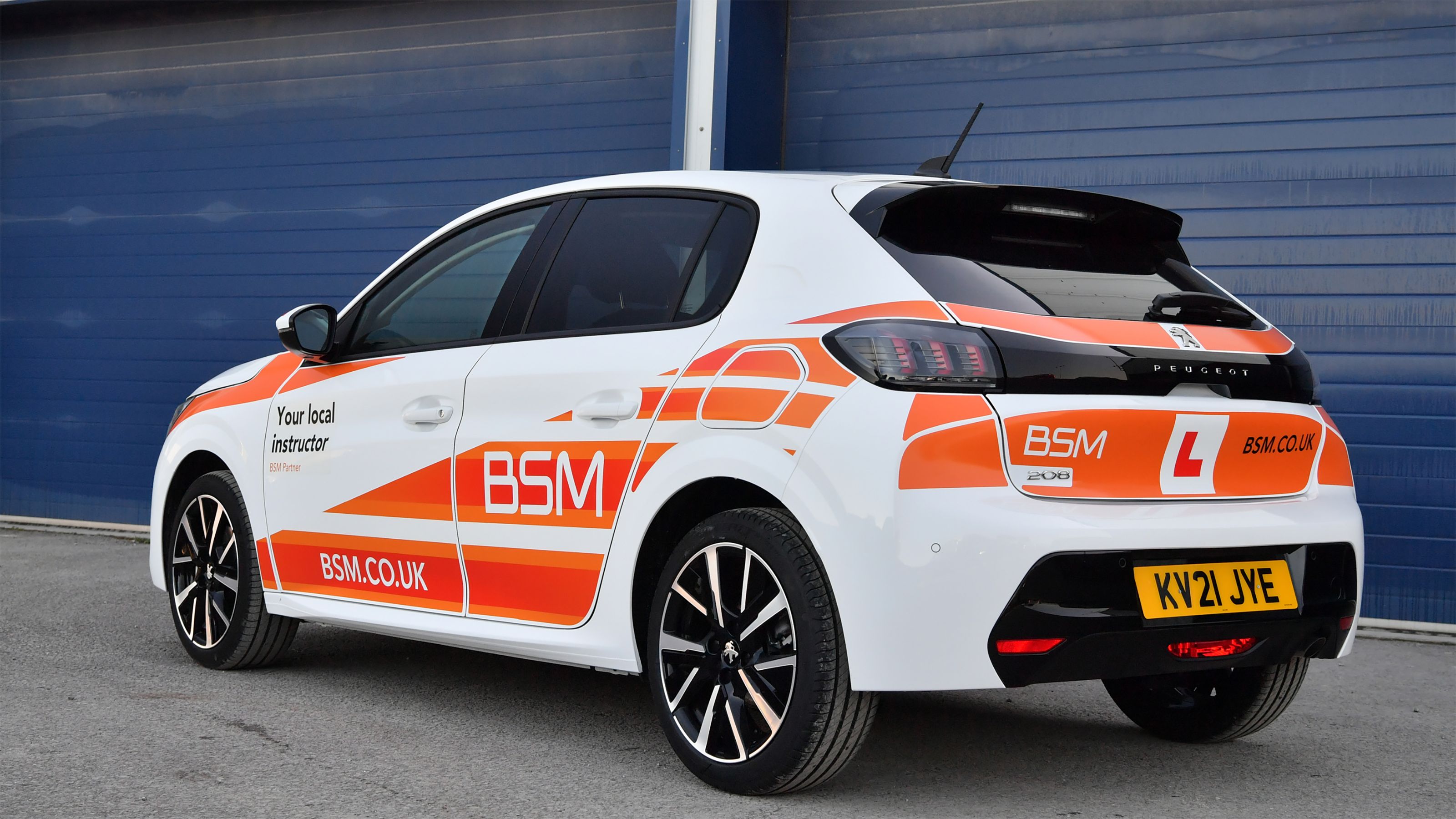 learner car rear