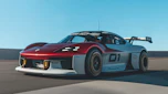 Porsche Mission R concept - front