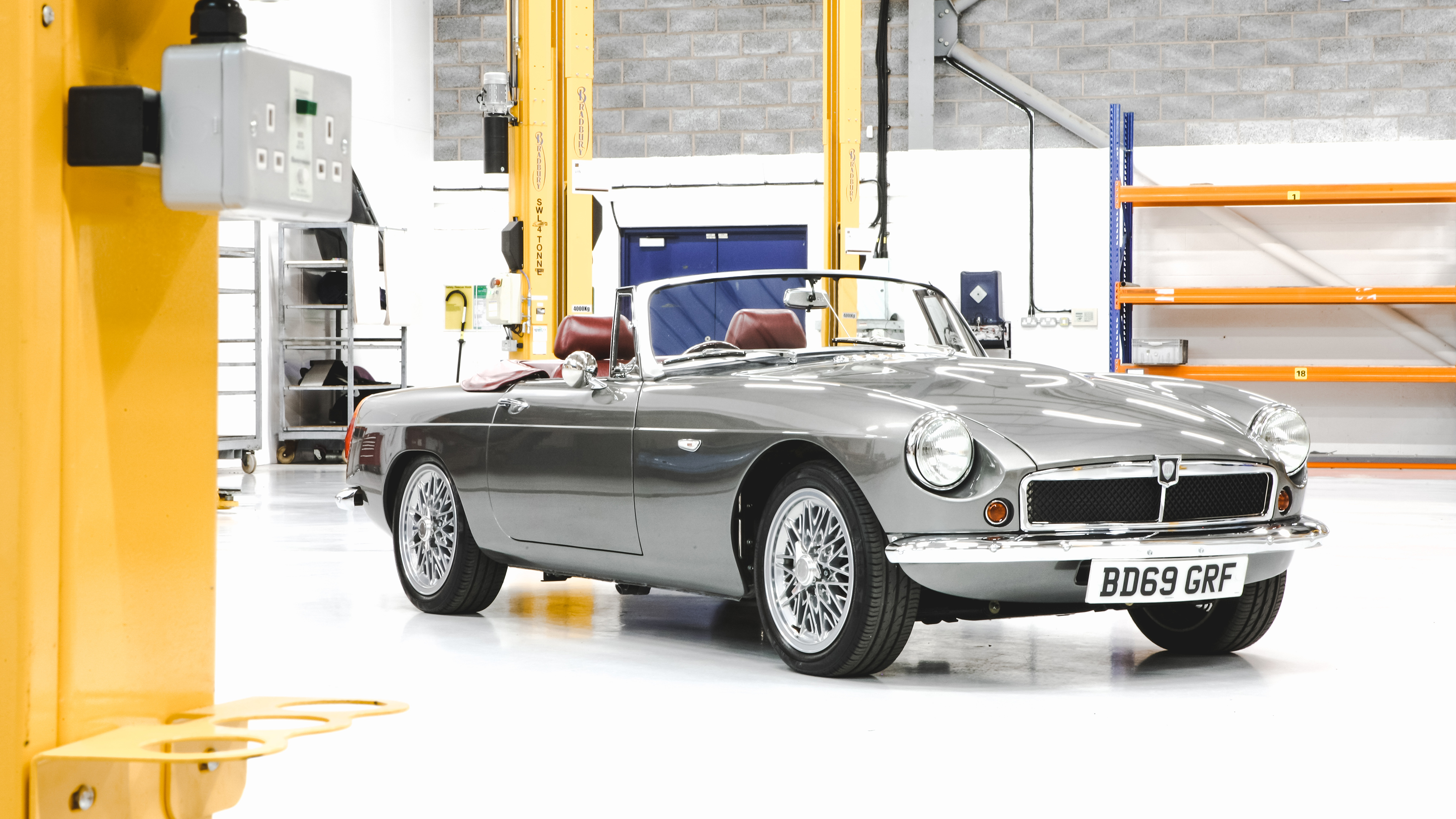 RBW Roadster workshop