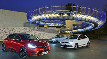 Renault Clio vs Volkswagen Polo vs Skoda Fabia