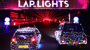 Silverstone circuit lap of lights