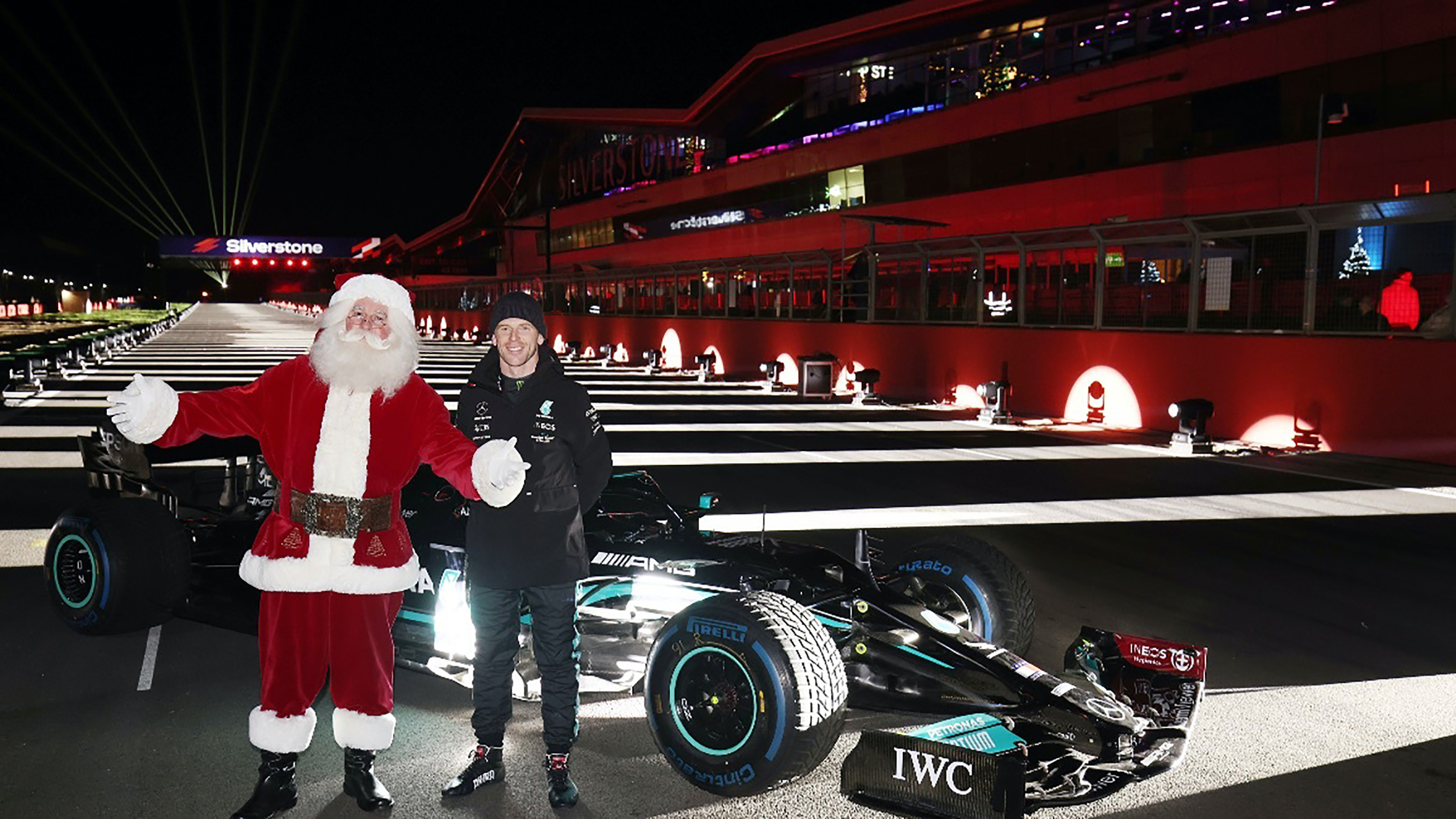 Silverstone circuit lap of lights - F1