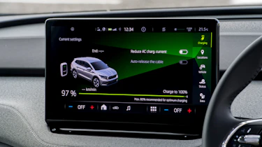 Skoda Enyaq iV - screen