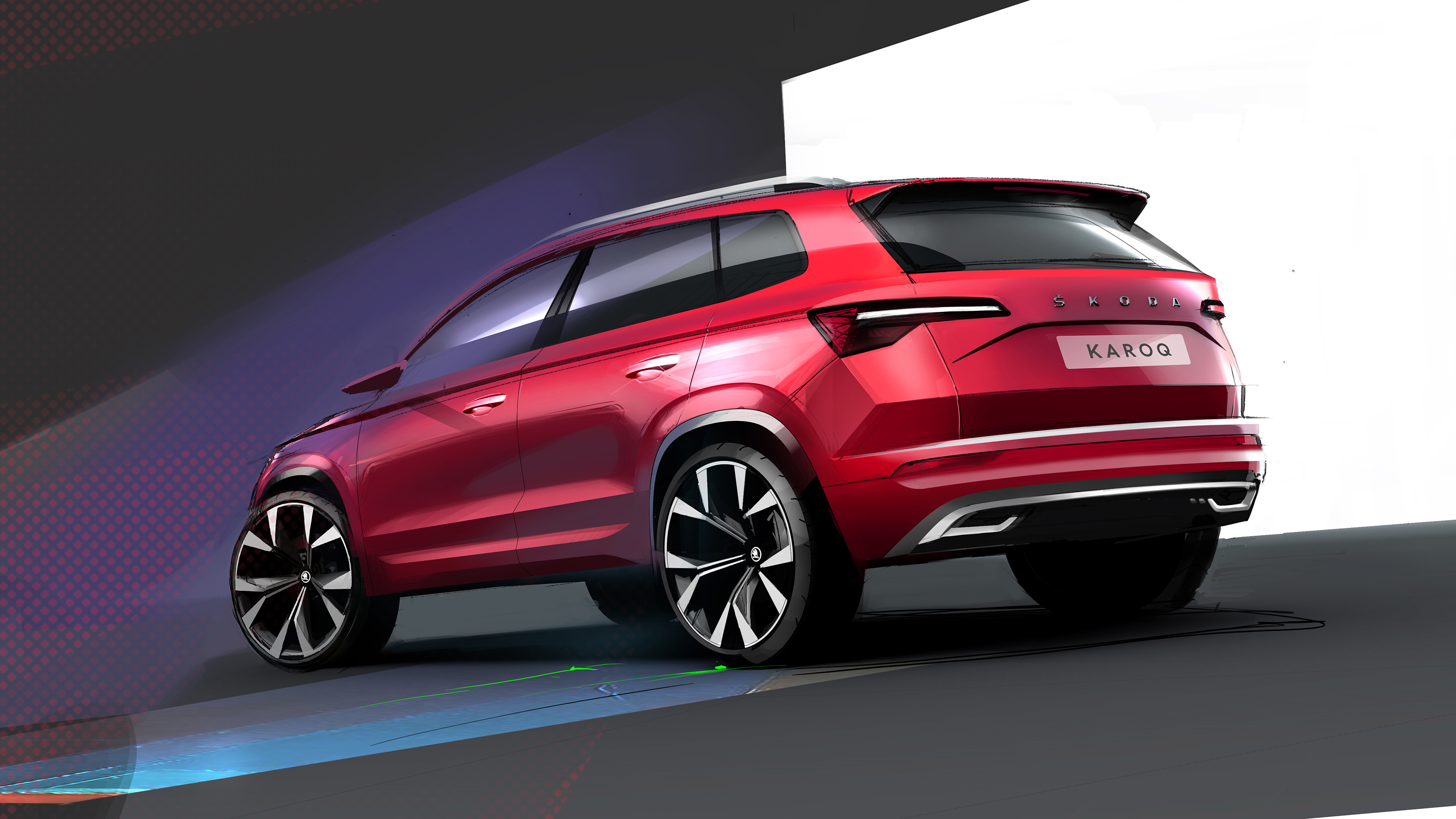 Skoda Karoq - rear