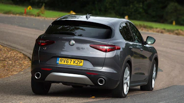 Used Alfa Romeo Stelvio - rear cornering
