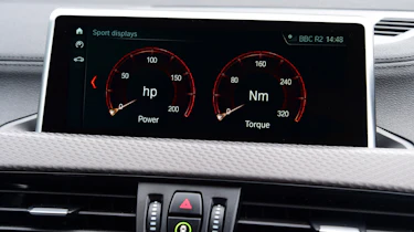 Used BMW X2 - infotainment