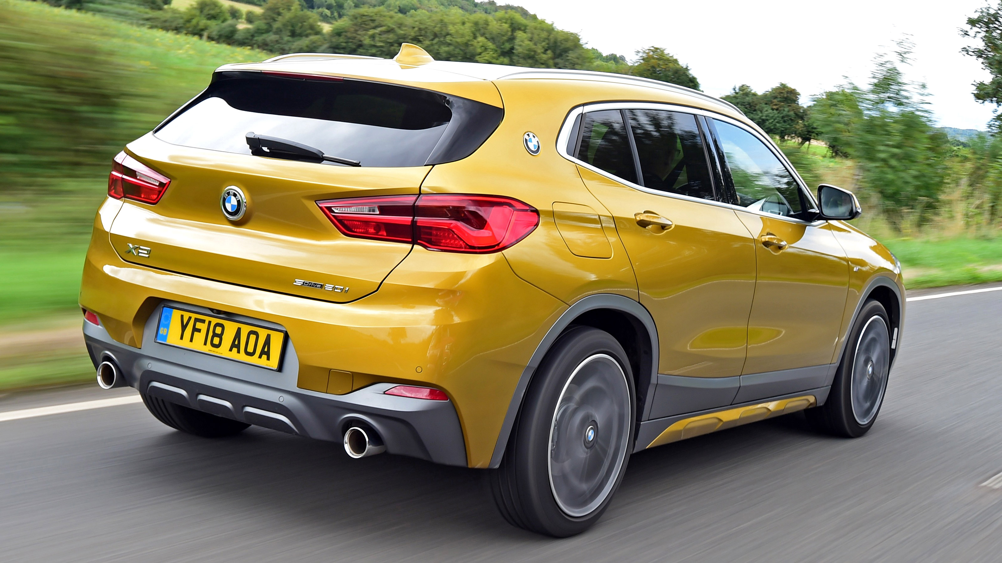 Used BMW X2 - rear static