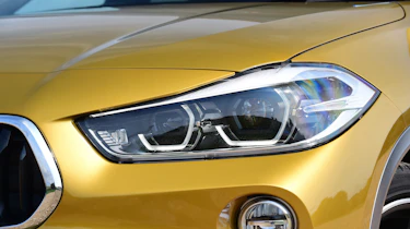 Used BMW X2 - front lights
