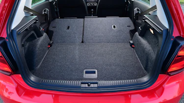 Used Volkswagen Polo Mk5 - boot seats down