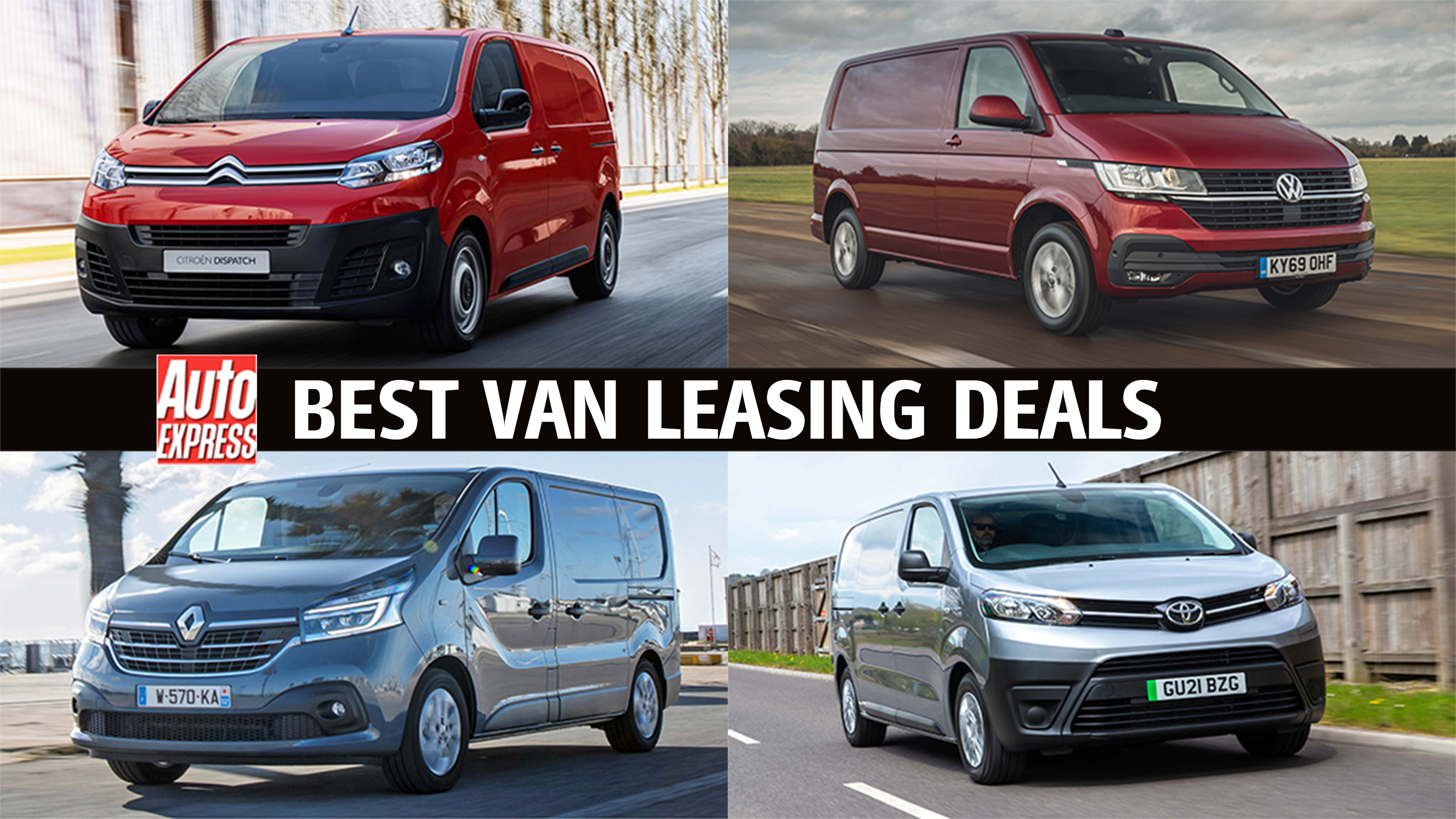 Best van leasing deals - header image