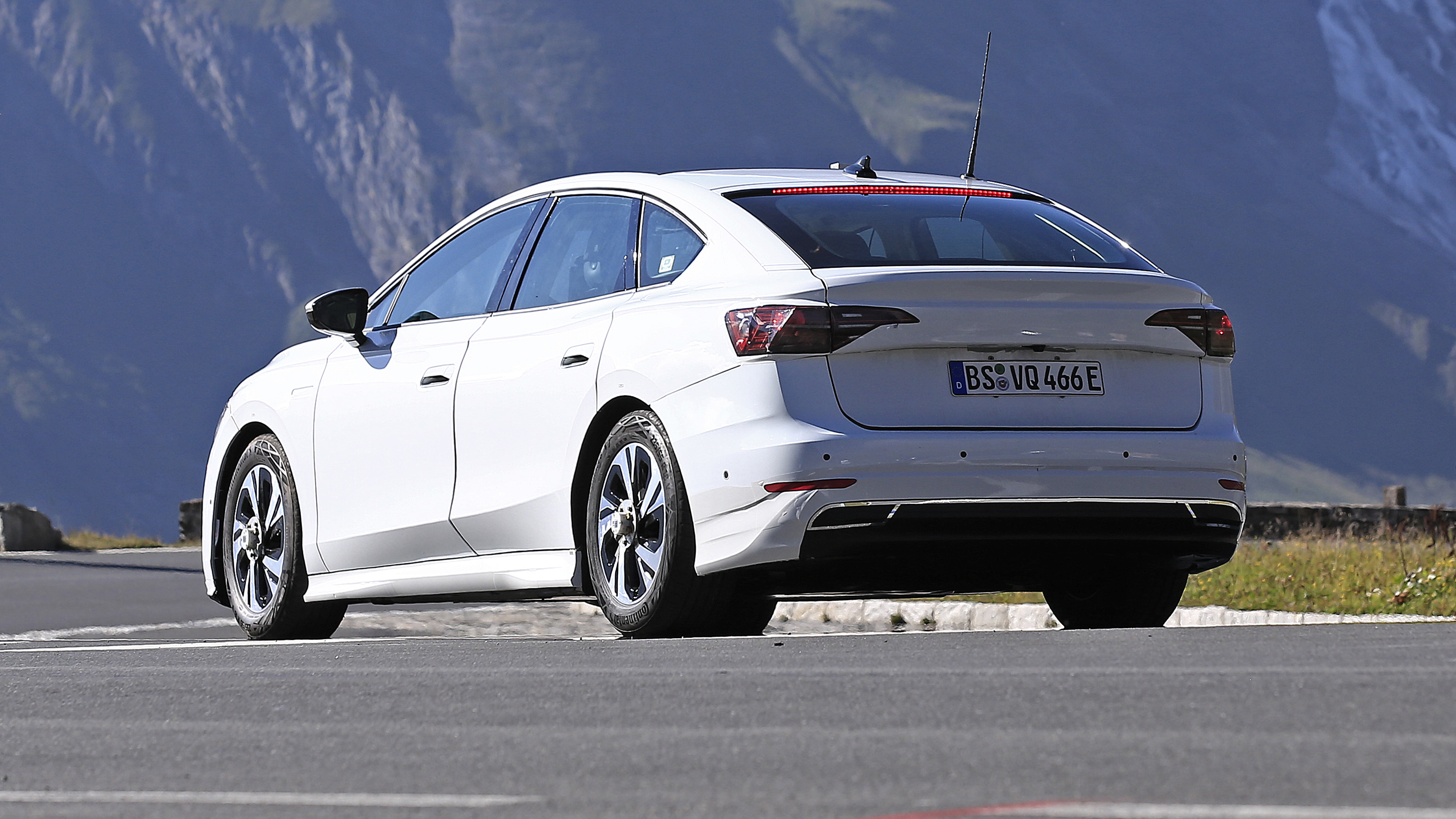 Volkswagen ID Aero B spy - rear