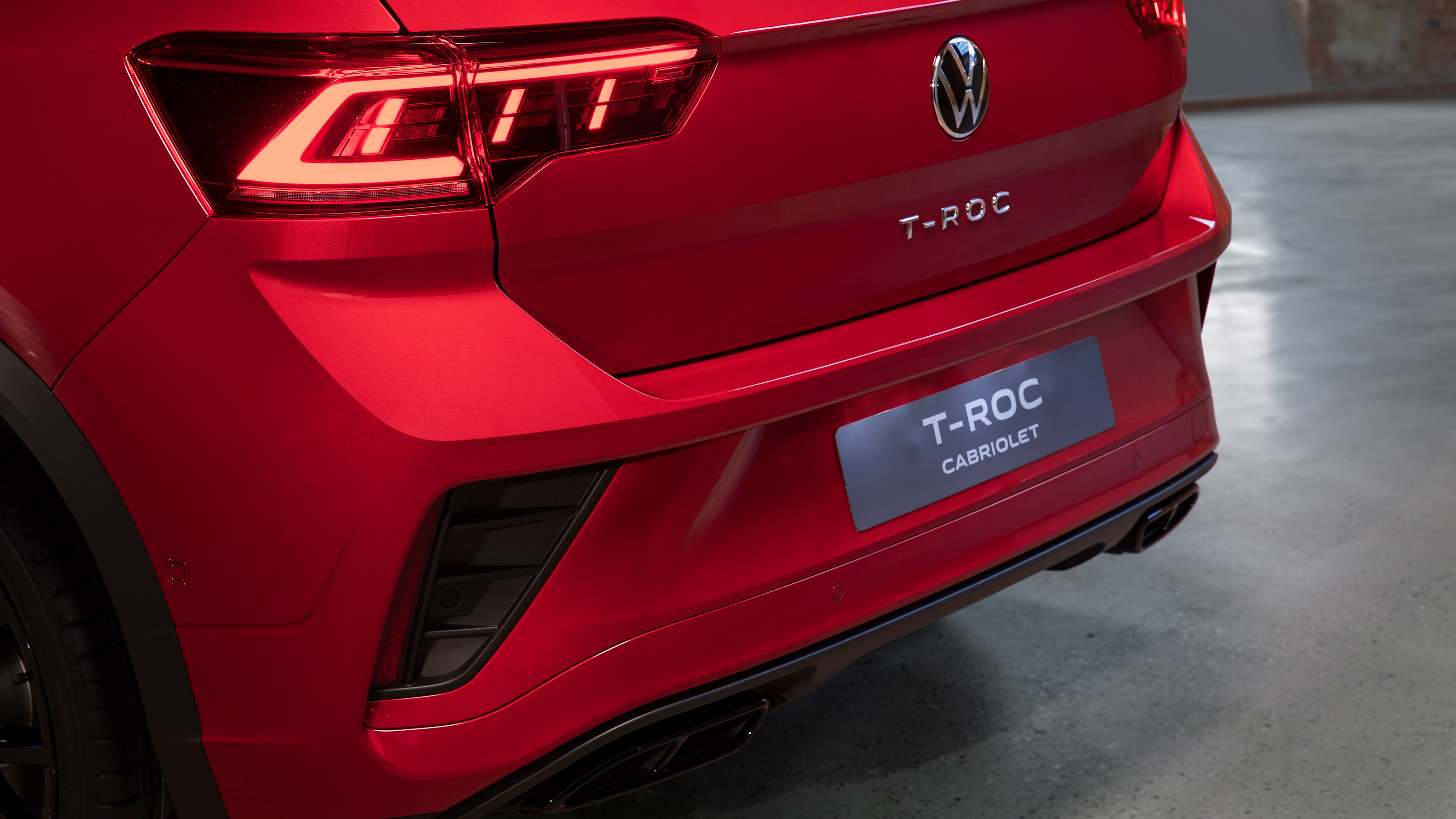 Volkswagen T-Roc Cabriolet facelift - rear detail