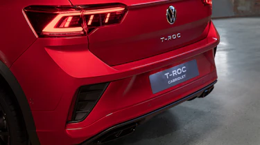 Volkswagen T-Roc Cabriolet facelift - rear detail