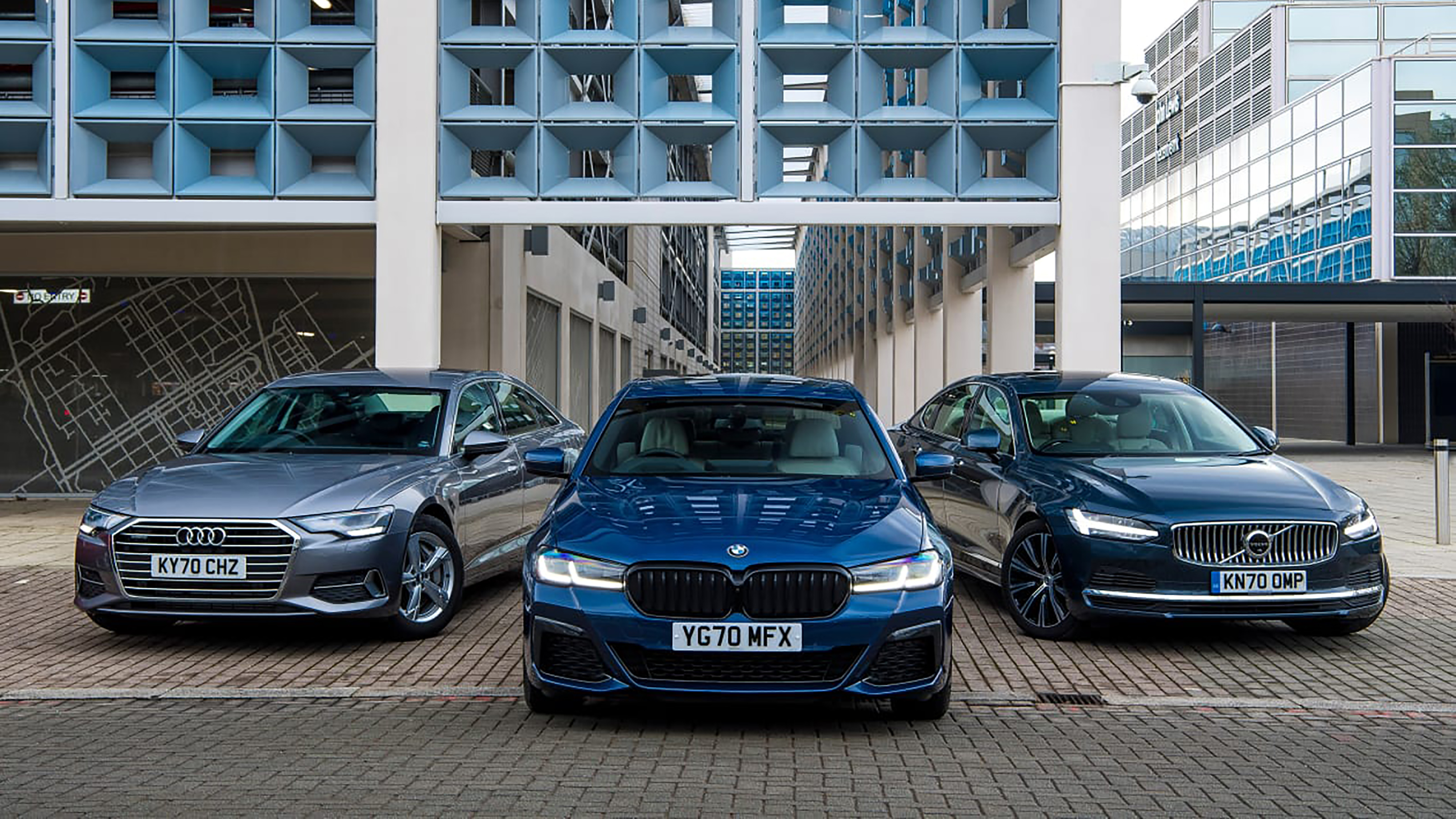 BMW 5 Series vs Audi A6 vs Volvo S90