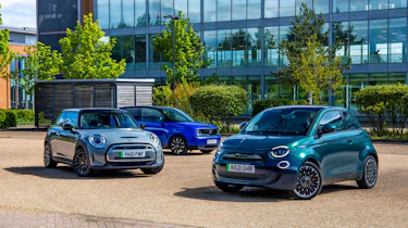Fiat 500 vs MINI Electric vs Honda e