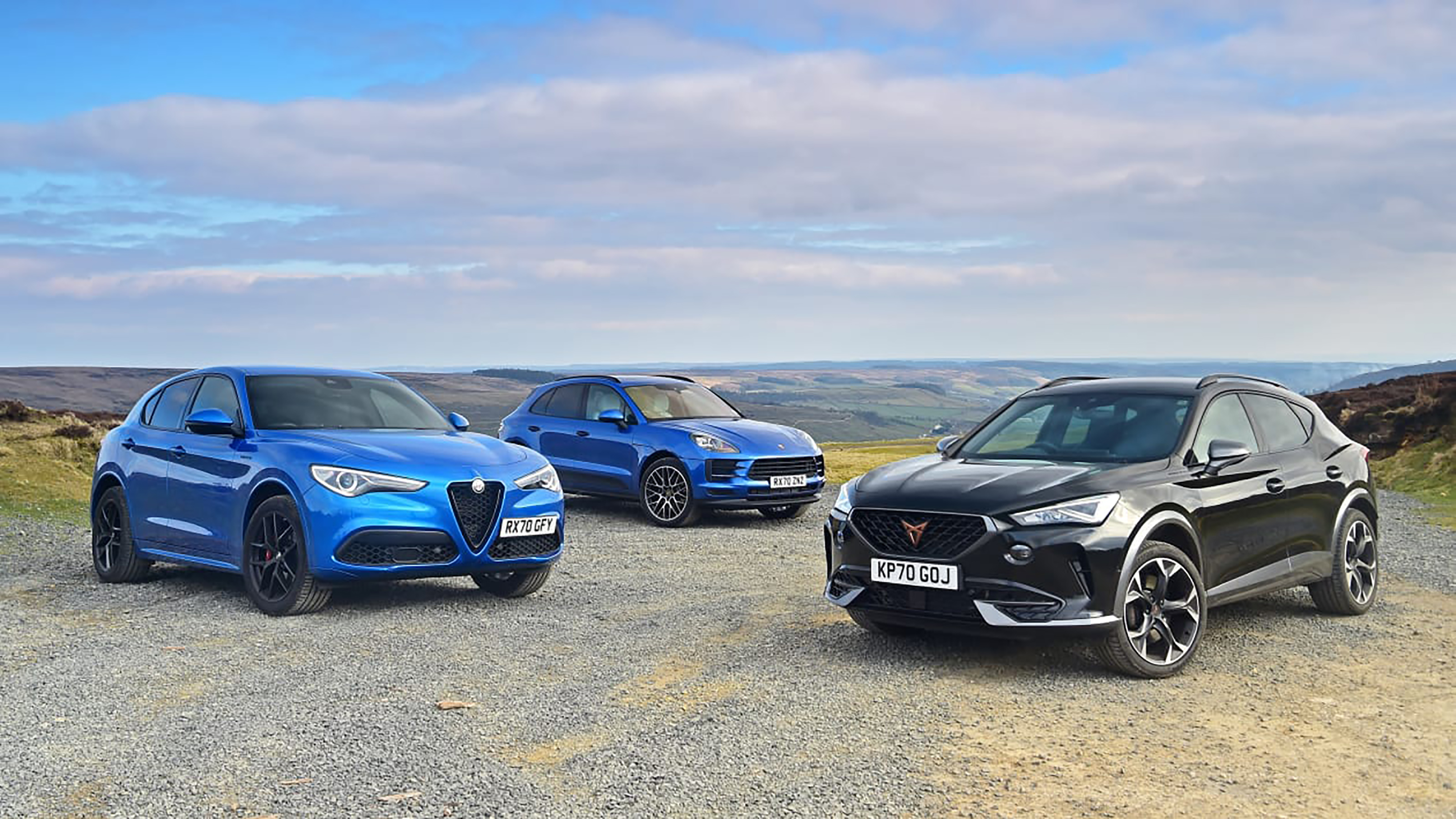 Cupra Formentor vs Porsche Macan vs Alfa Romeo Stelvio