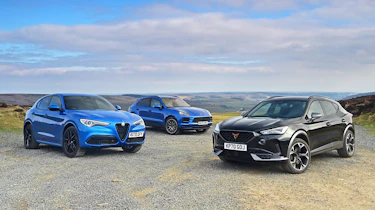 Cupra Formentor vs Porsche Macan vs Alfa Romeo Stelvio