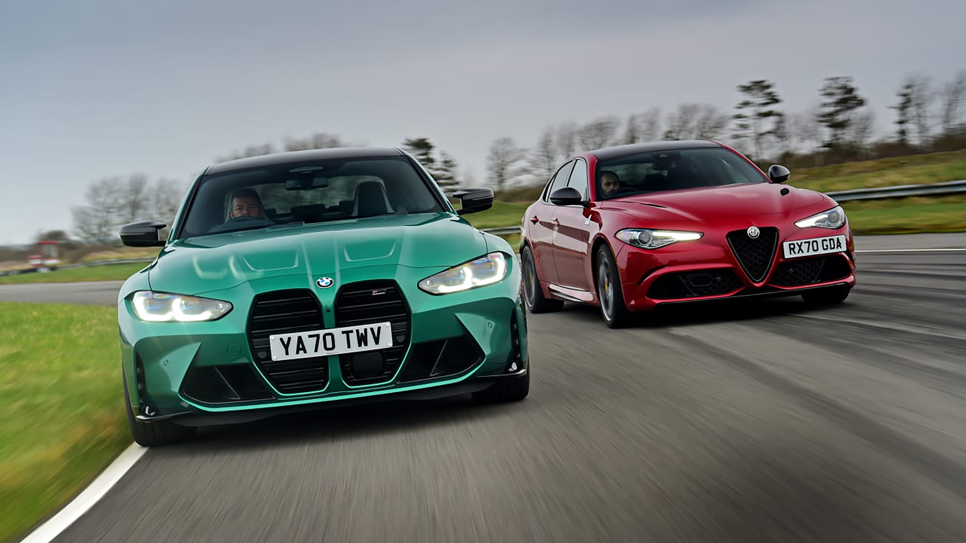 BMW M3 vs Alfa Romeo Giulia Quadrifoglio